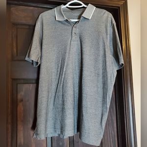 Van Heusen Air L Gray Polo Classic Fit